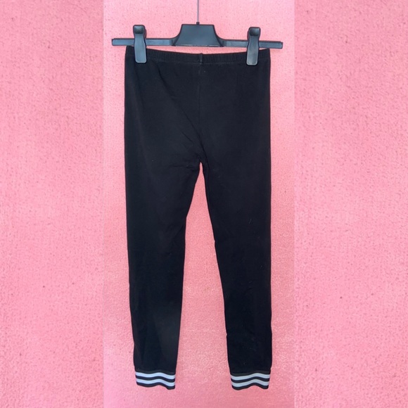 Leggings with white stripes at ankles - Picture 2 of 5